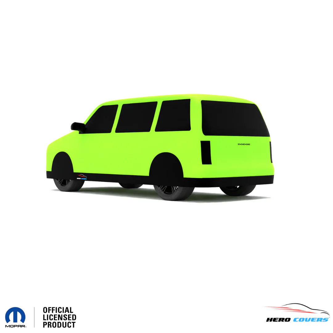 Dodge Caravan 1st Gen (1984–1990) Car Cover: Indoor or Outdoor Use - HeroCovers - Image 60