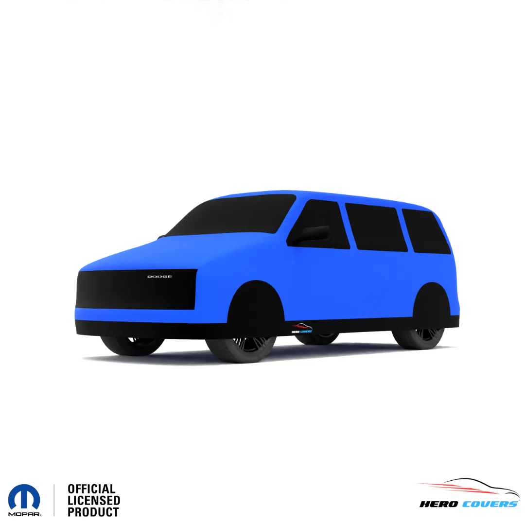 Dodge Caravan 1st Gen (1984–1990) Car Cover: Indoor or Outdoor Use - HeroCovers - Image 61