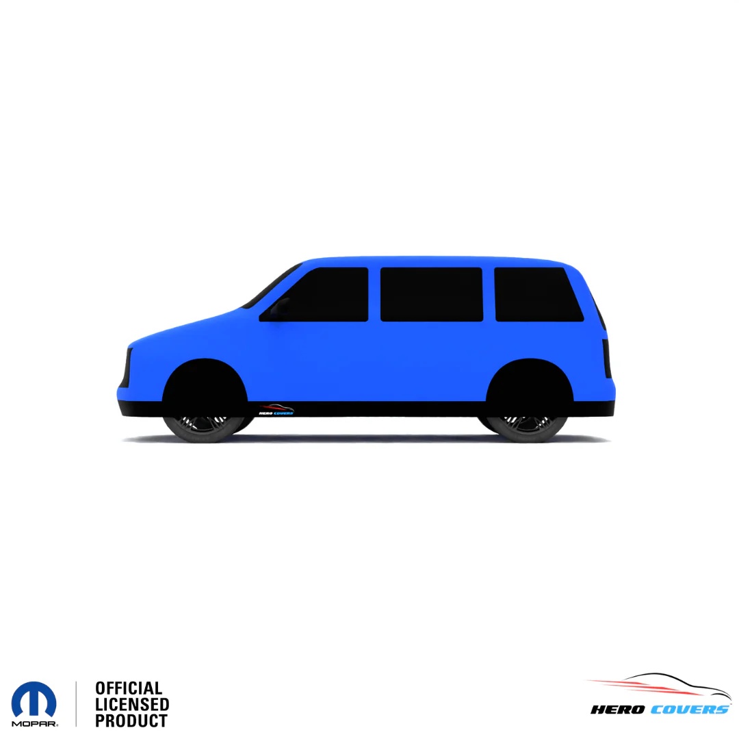 Dodge Caravan 1st Gen (1984–1990) Car Cover: Indoor or Outdoor Use - HeroCovers - Image 63