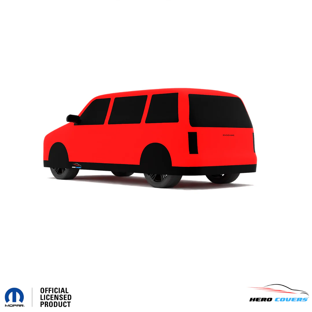 Dodge Caravan 1st Gen (1984–1990) Car Cover: Indoor or Outdoor Use - HeroCovers - Image 68