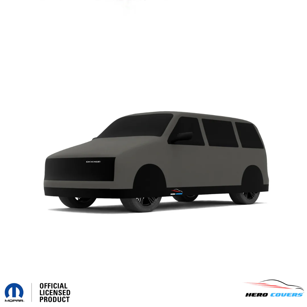 Dodge Caravan 1st Gen (1984–1990) Car Cover: Indoor or Outdoor Use - HeroCovers - Image 69