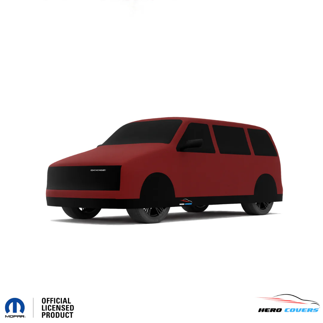 Dodge Caravan 1st Gen (1984–1990) Car Cover: Indoor or Outdoor Use - HeroCovers - Image 73