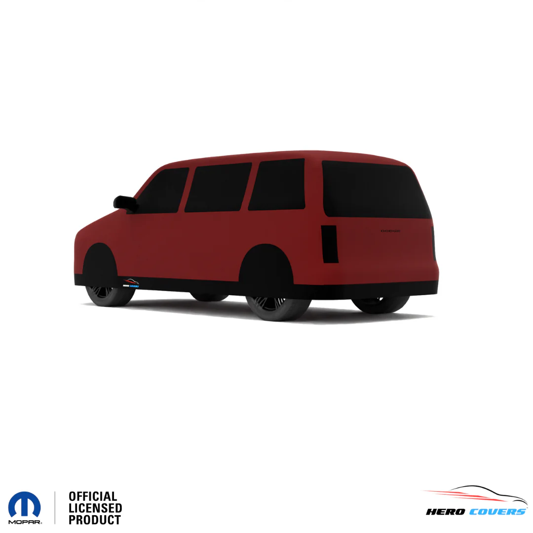 Dodge Caravan 1st Gen (1984–1990) Car Cover: Indoor or Outdoor Use - HeroCovers - Image 76