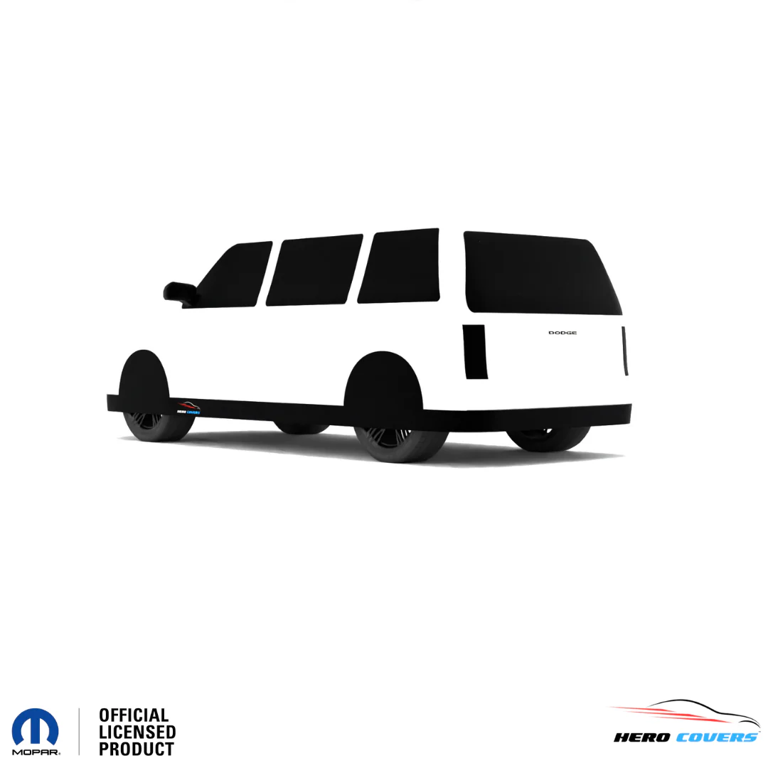 Dodge Caravan 1st Gen (1984–1990) Car Cover: Indoor or Outdoor Use - HeroCovers - Image 84