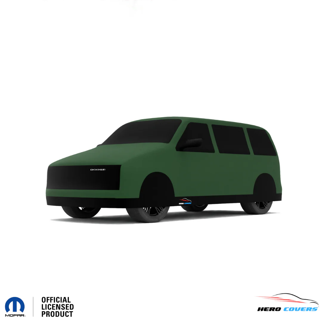 Dodge Caravan 1st Gen (1984–1990) Car Cover: Indoor or Outdoor Use - HeroCovers - Image 85