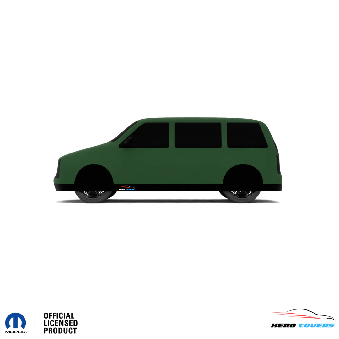 Dodge Caravan 1st Gen (1984–1990) Car Cover: Indoor or Outdoor Use - HeroCovers - Image 87