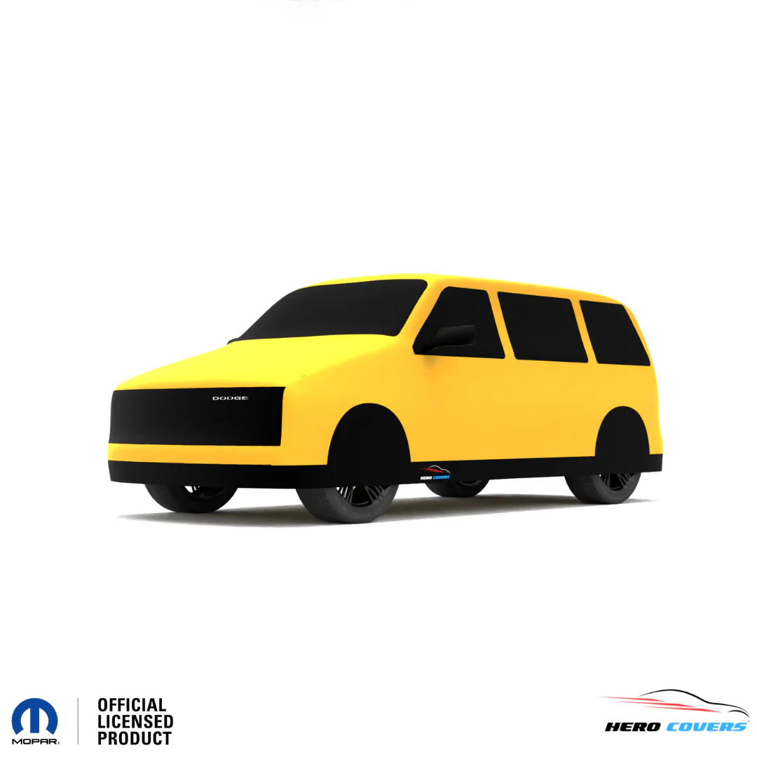 Dodge Caravan 1st Gen (1984–1990) Car Cover: Indoor or Outdoor Use - HeroCovers - Image 9