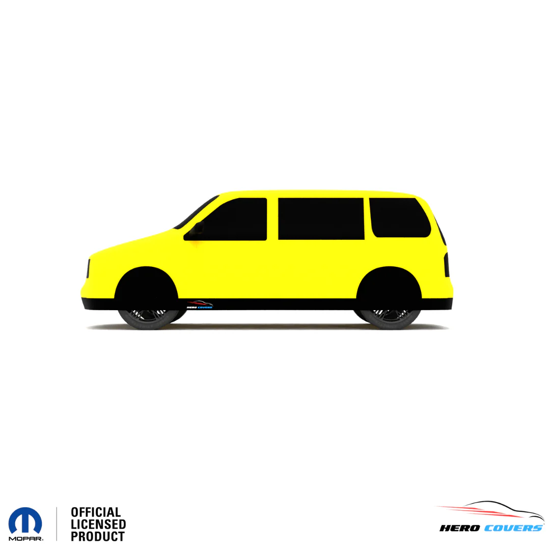 Dodge Caravan 2nd Gen (1991–1995) Car Cover: Indoor or Outdoor Use - HeroCovers - Image 47