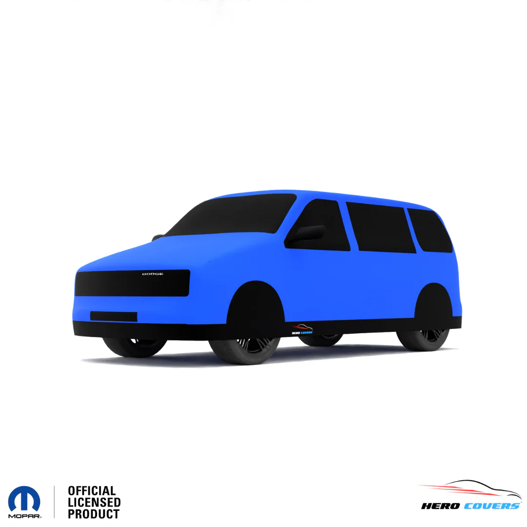 Dodge Caravan 2nd Gen (1991–1995) Car Cover: Indoor or Outdoor Use - HeroCovers - Image 61