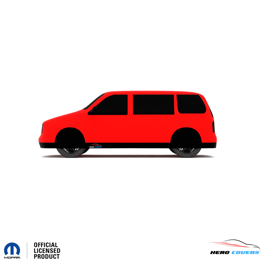 Dodge Caravan 2nd Gen (1991–1995) Car Cover: Indoor or Outdoor Use - HeroCovers - Image 67