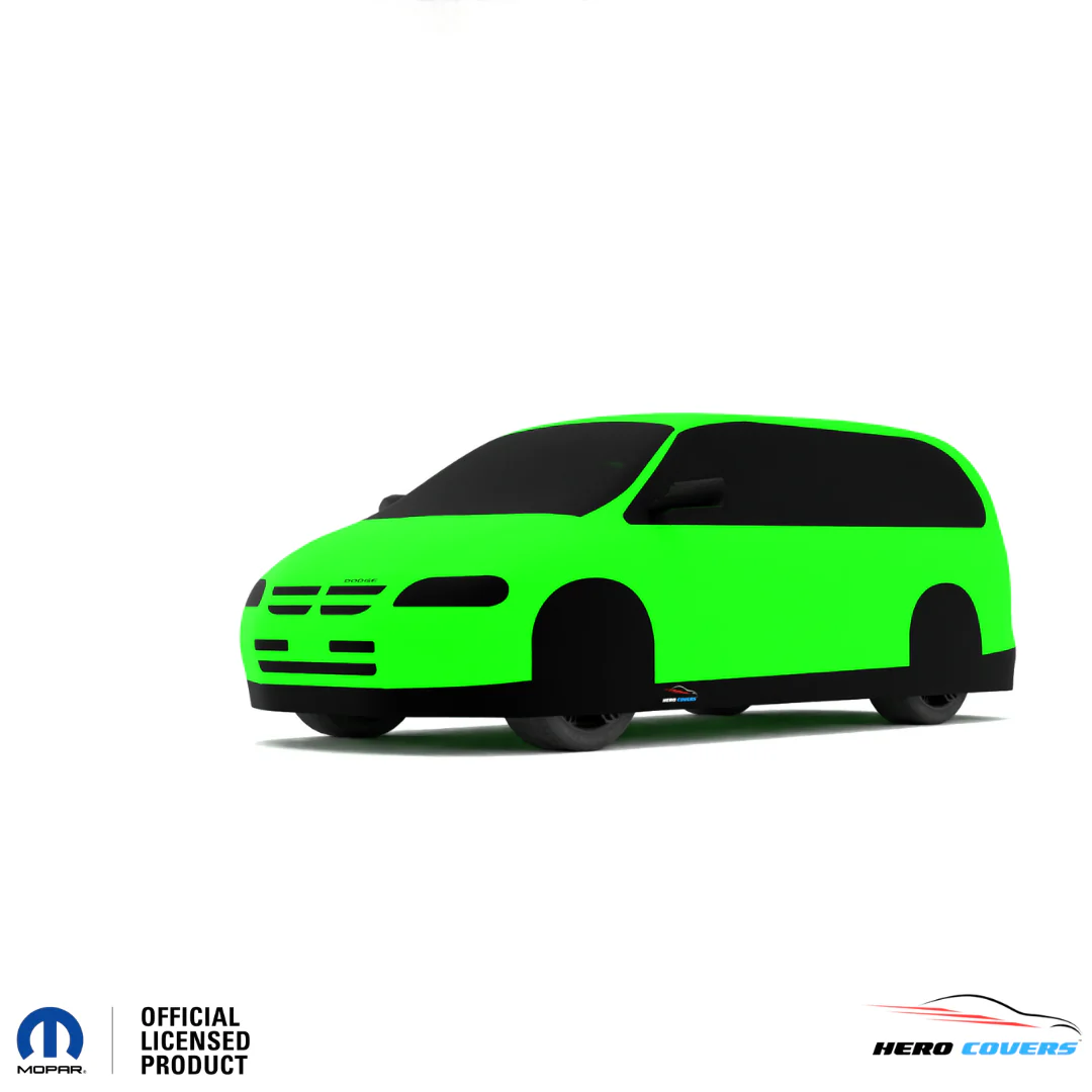 Dodge Caravan 3rd Gen (1996–2000) Car Cover: Indoor or Outdoor Use - HeroCovers