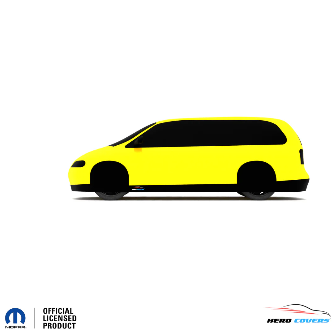 Dodge Caravan 3rd Gen (1996–2000) Car Cover: Indoor or Outdoor Use - HeroCovers - Image 47