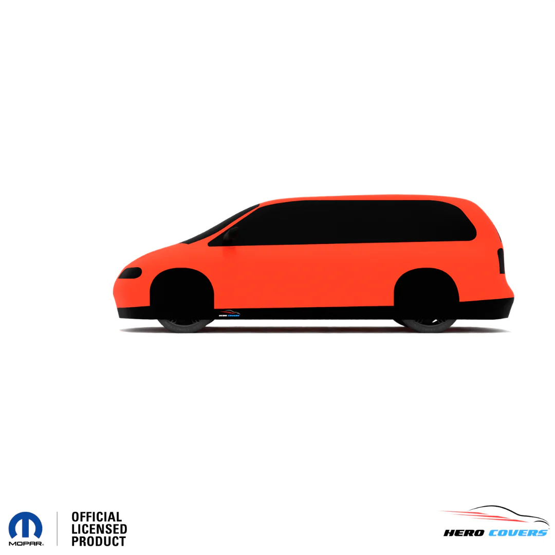 Dodge Caravan 3rd Gen (1996–2000) Car Cover: Indoor or Outdoor Use - HeroCovers - Image 55