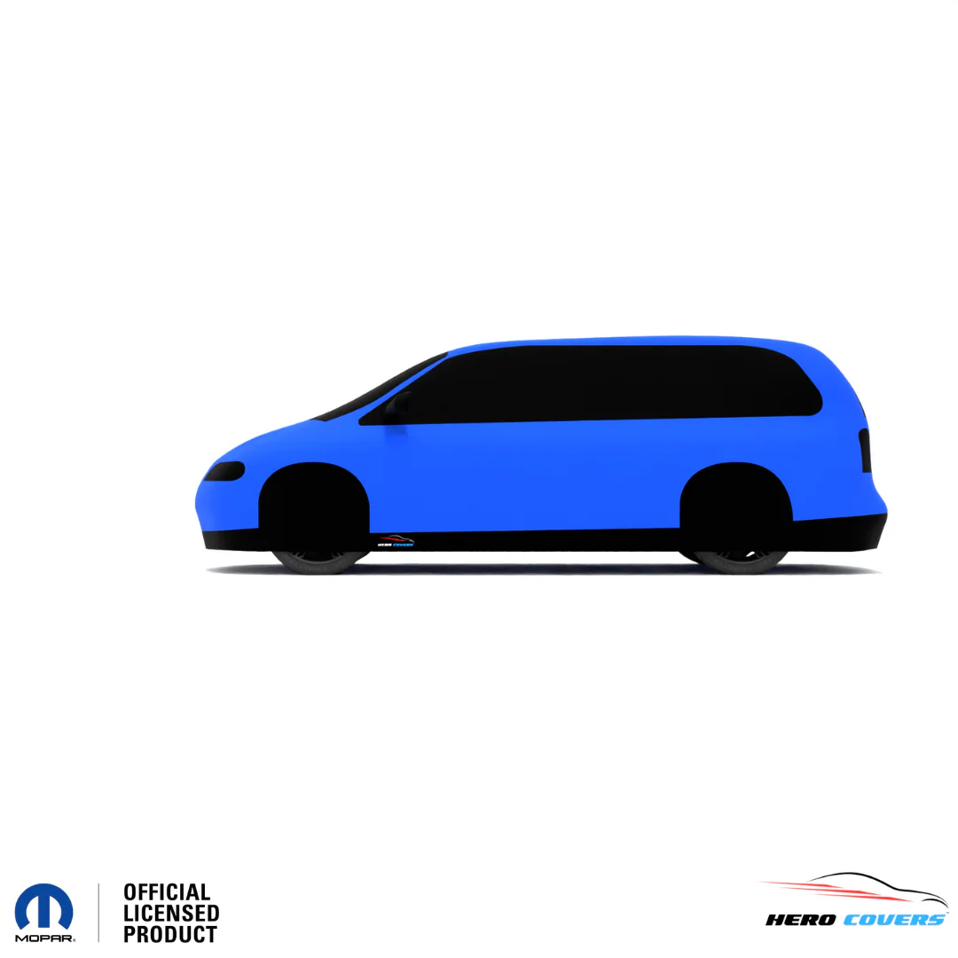 Dodge Caravan 3rd Gen (1996–2000) Car Cover: Indoor or Outdoor Use - HeroCovers - Image 63