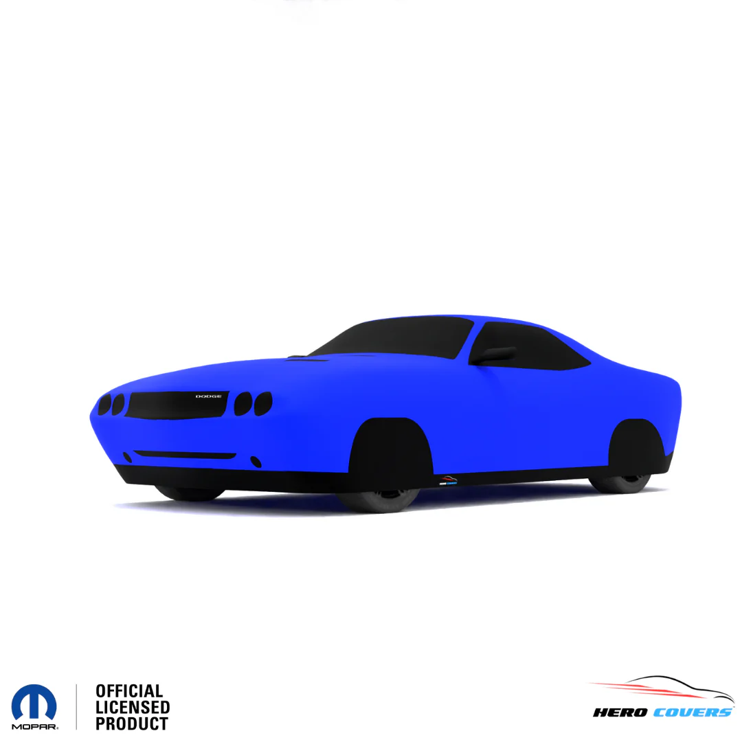 Dodge Challenger 1st Gen (1970–1974) Car Cover: Indoor or Outdoor Use - HeroCovers