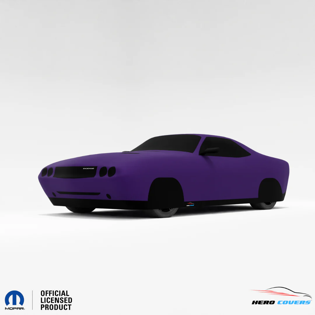Dodge Challenger 1st Gen (1970–1974) Car Cover: Indoor or Outdoor Use - HeroCovers - Image 49