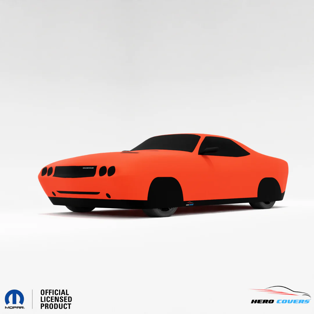 Dodge Challenger 1st Gen (1970–1974) Car Cover: Indoor or Outdoor Use - HeroCovers - Image 53