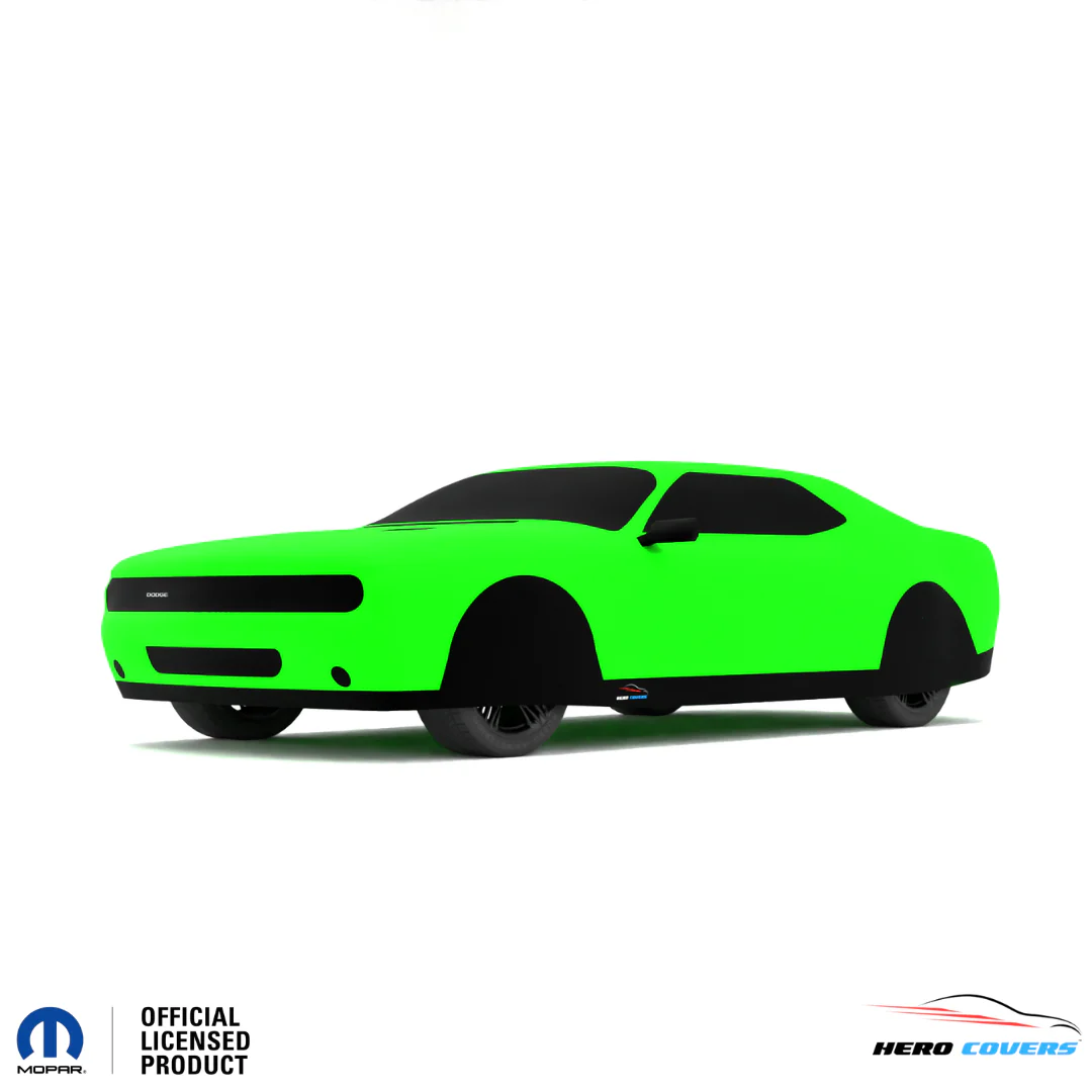 Dodge Challenger 3rd Gen (2008–Present) Car Cover: Indoor or Outdoor Use - HeroCovers