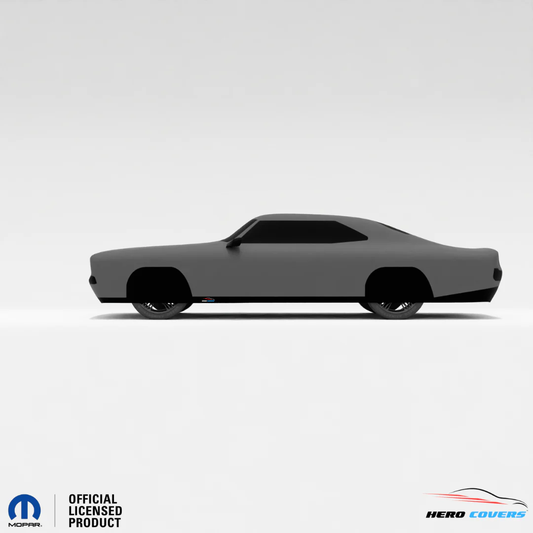 Dodge Charger 1st Gen (1966–1967) Car Cover: Indoor or Outdoor Use - HeroCovers - Image 19