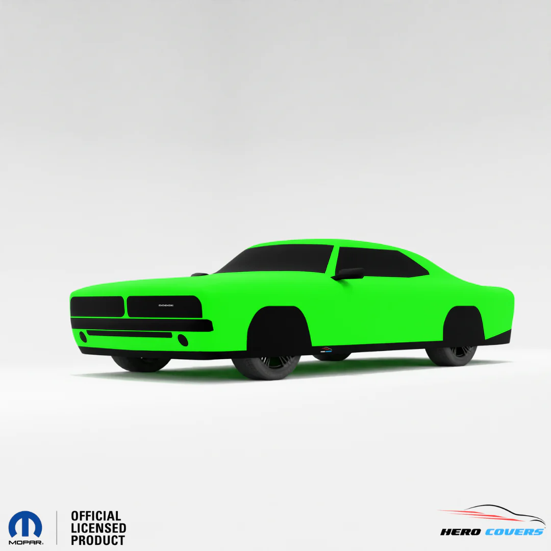 Dodge Charger 1st Gen (1966–1967) Car Cover: Indoor or Outdoor Use - HeroCovers - Image 21