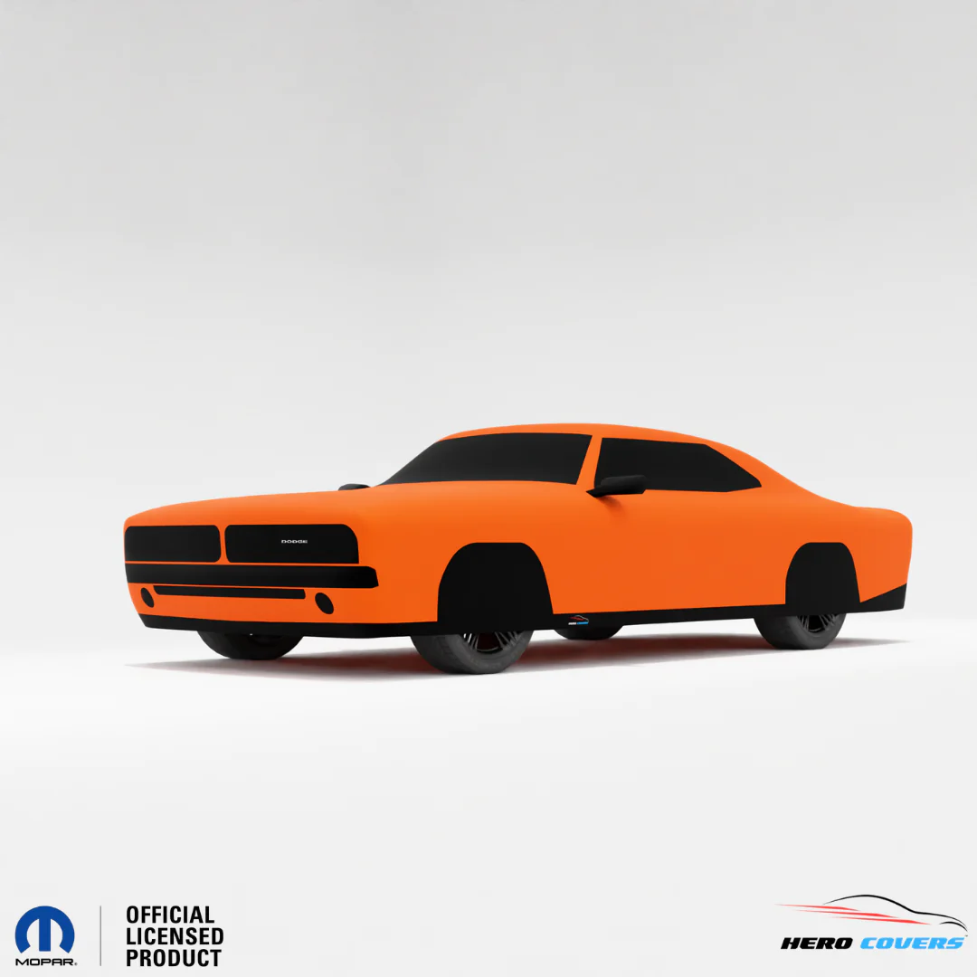 Dodge Charger 1st Gen (1966–1967) Car Cover: Indoor or Outdoor Use - HeroCovers - Image 25
