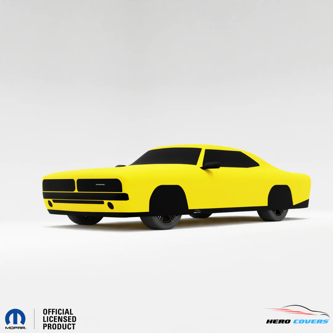 Dodge Charger 1st Gen (1966–1967) Car Cover: Indoor or Outdoor Use - HeroCovers - Image 45