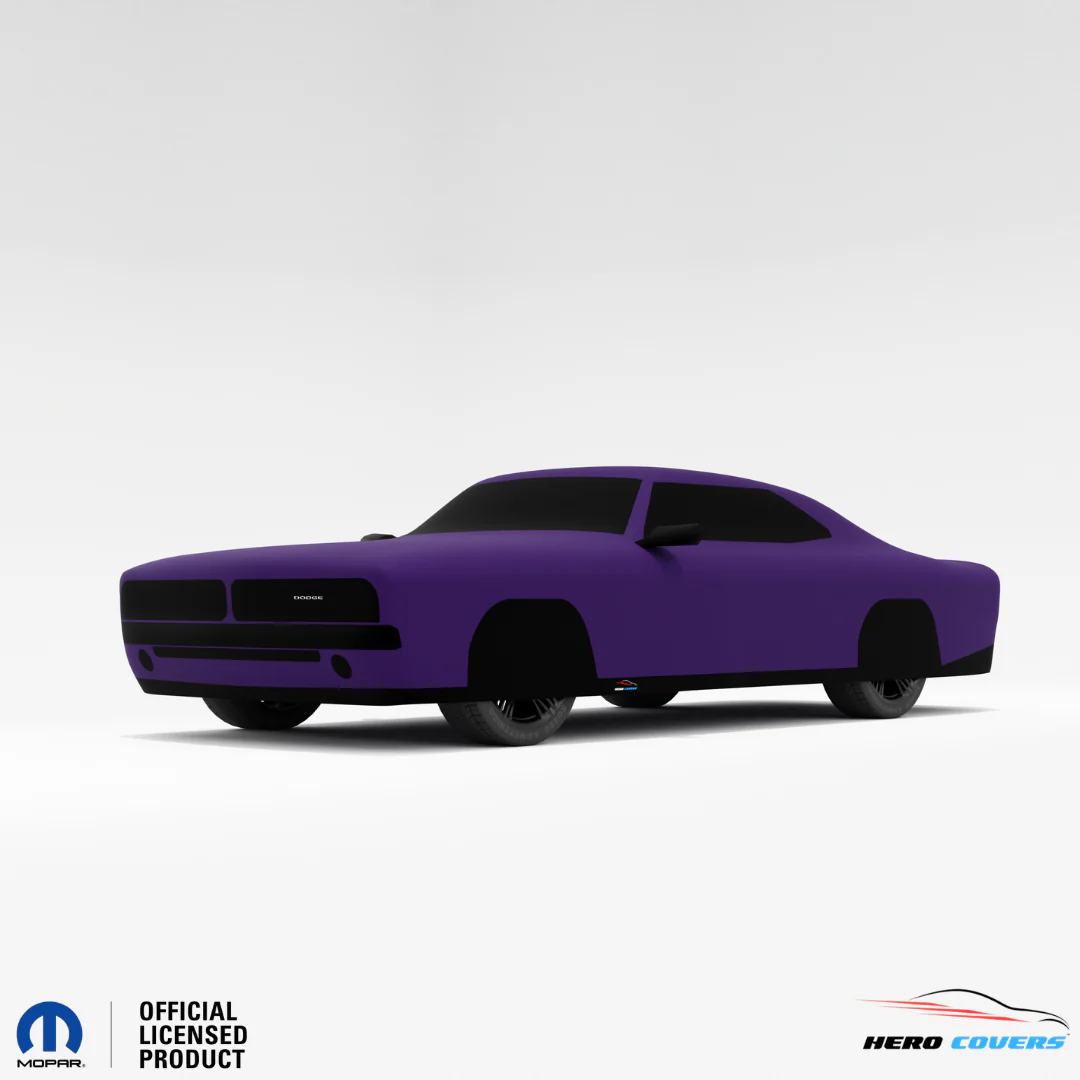 Dodge Charger 1st Gen (1966–1967) Car Cover: Indoor or Outdoor Use - HeroCovers - Image 49