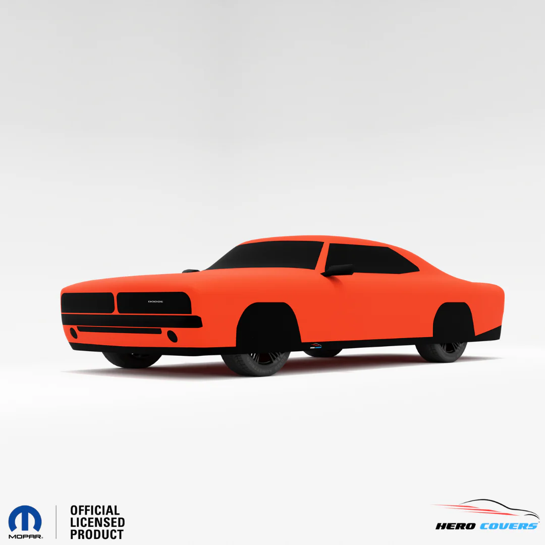 Dodge Charger 1st Gen (1966–1967) Car Cover: Indoor or Outdoor Use - HeroCovers - Image 53