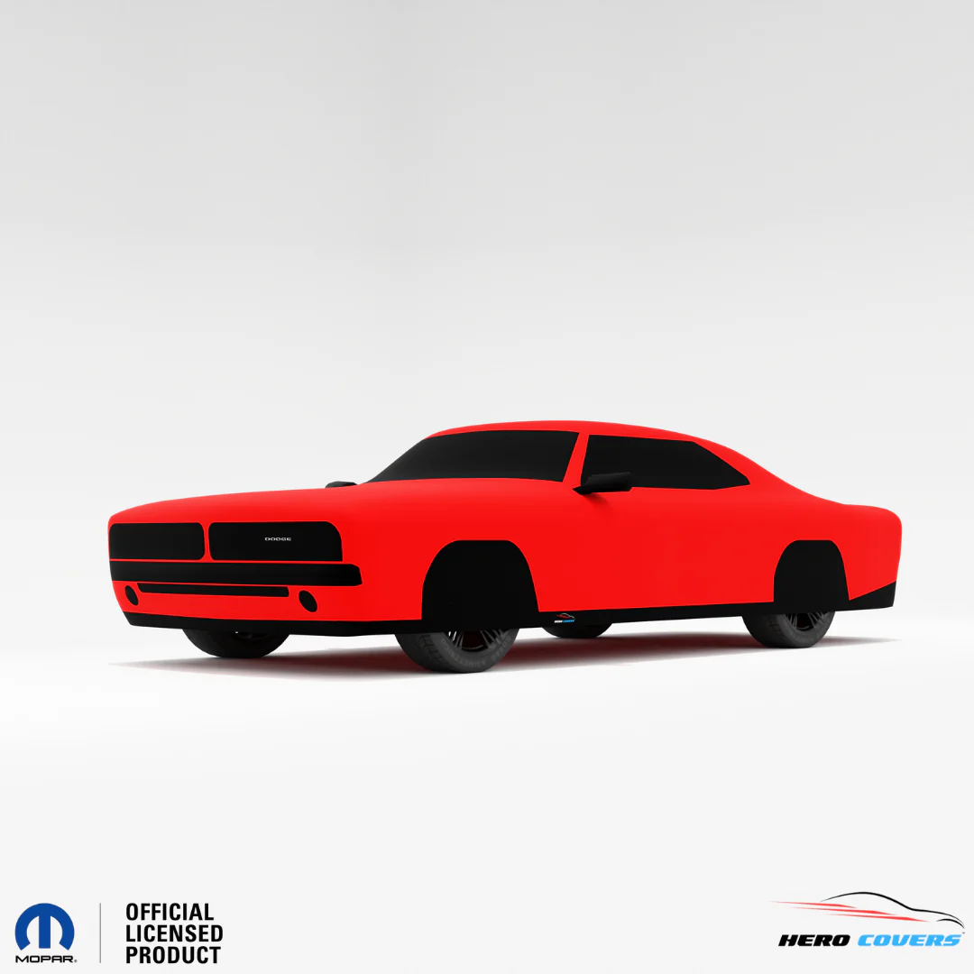 Dodge Charger 1st Gen (1966–1967) Car Cover: Indoor or Outdoor Use - HeroCovers - Image 65