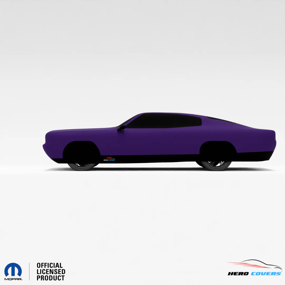 Dodge Charger 3rd Gen (1971–1974) Car Cover: Indoor or Outdoor Use - HeroCovers - Image 51