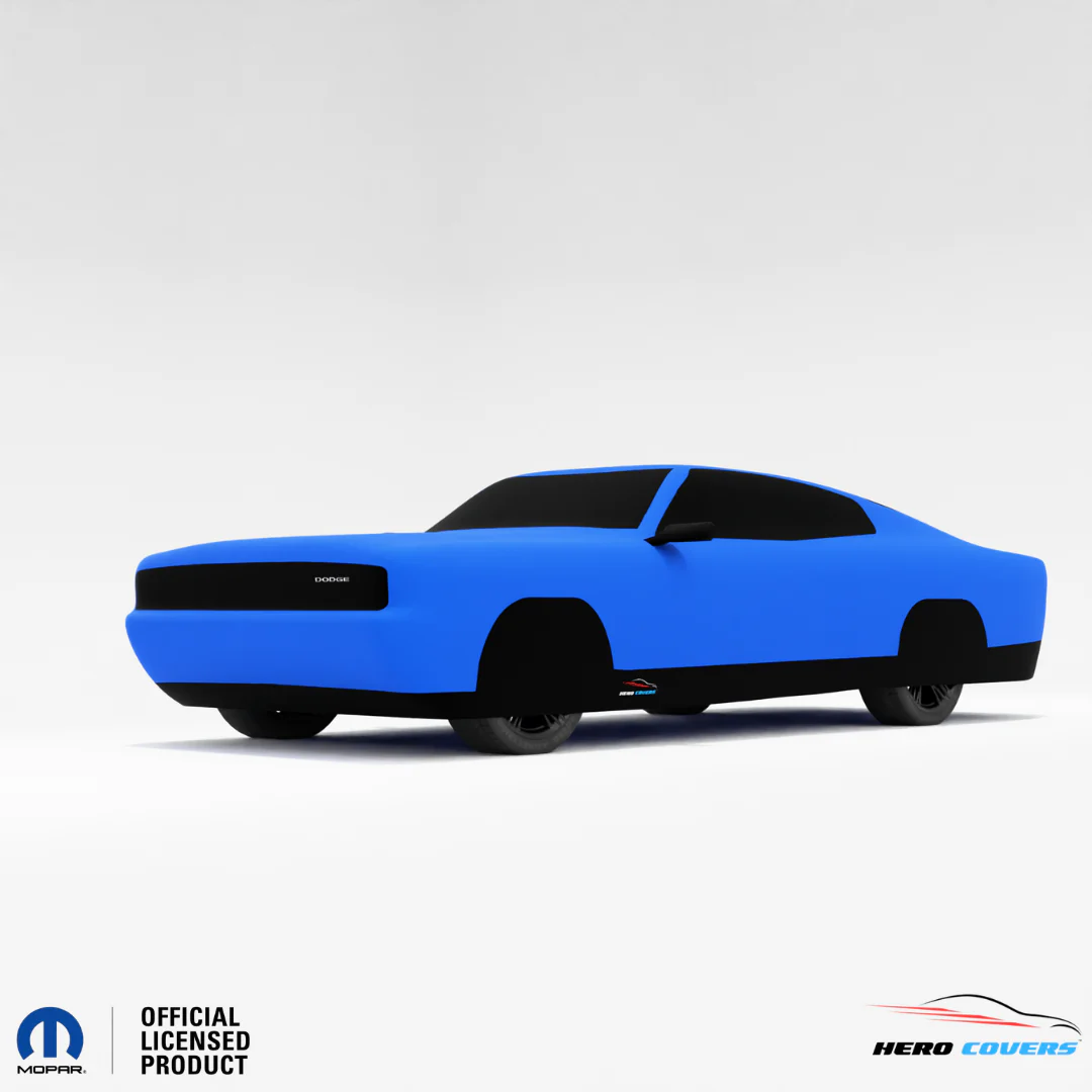 Dodge Charger 3rd Gen (1971–1974) Car Cover: Indoor or Outdoor Use - HeroCovers - Image 61