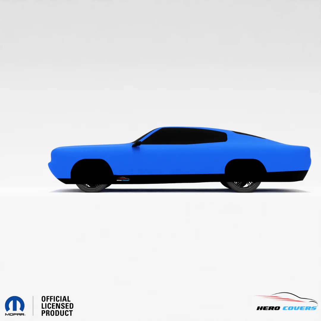 Dodge Charger 3rd Gen (1971–1974) Car Cover: Indoor or Outdoor Use - HeroCovers - Image 63