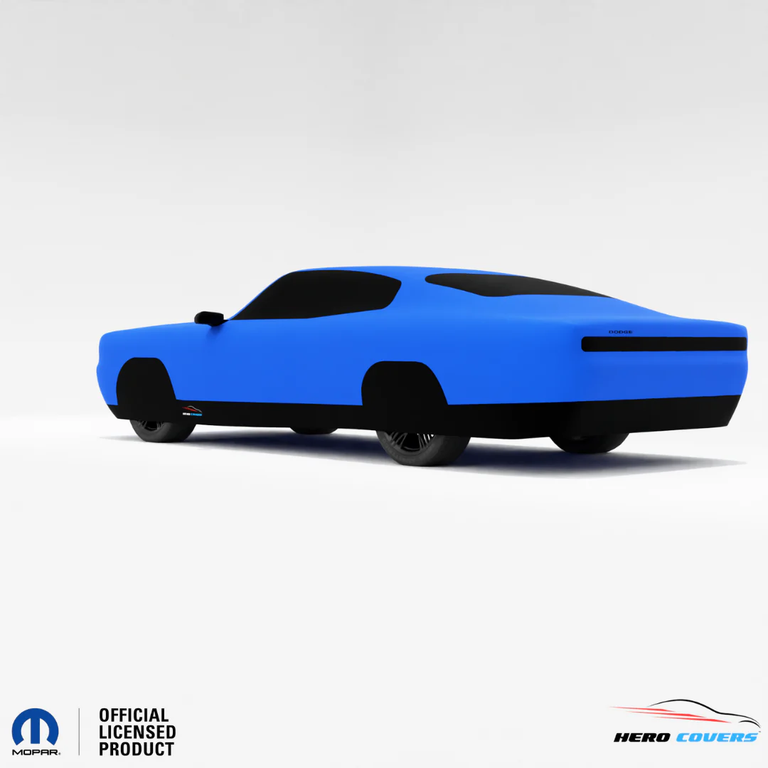 Dodge Charger 3rd Gen (1971–1974) Car Cover: Indoor or Outdoor Use - HeroCovers - Image 64