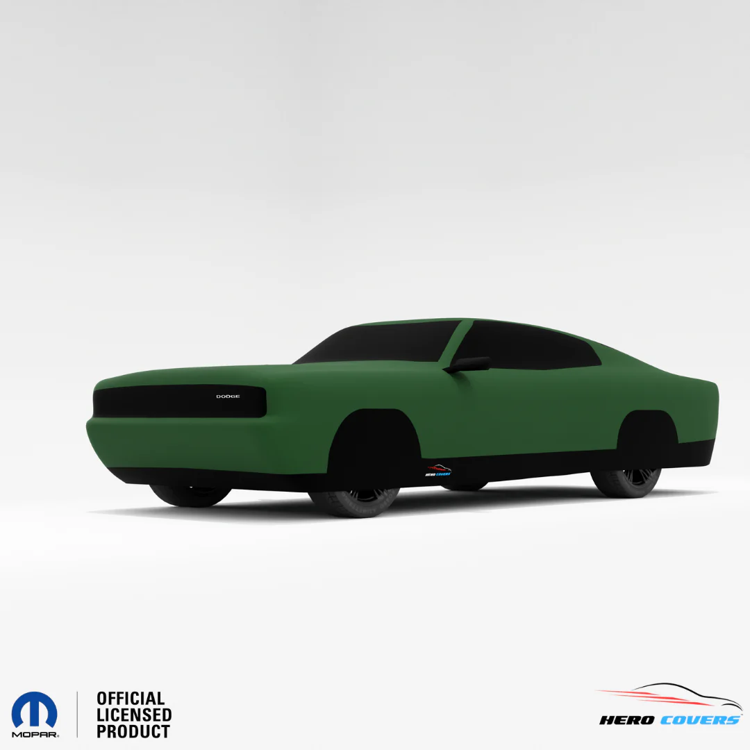 Dodge Charger 3rd Gen (1971–1974) Car Cover: Indoor or Outdoor Use - HeroCovers - Image 85