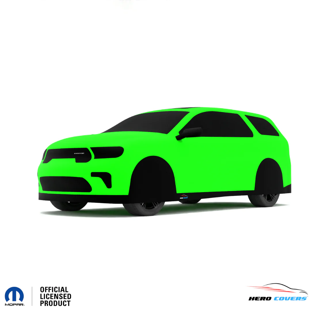 Dodge Durango 4th Gen (2021–Present) Car Cover: Indoor or Outdoor Use - HeroCovers