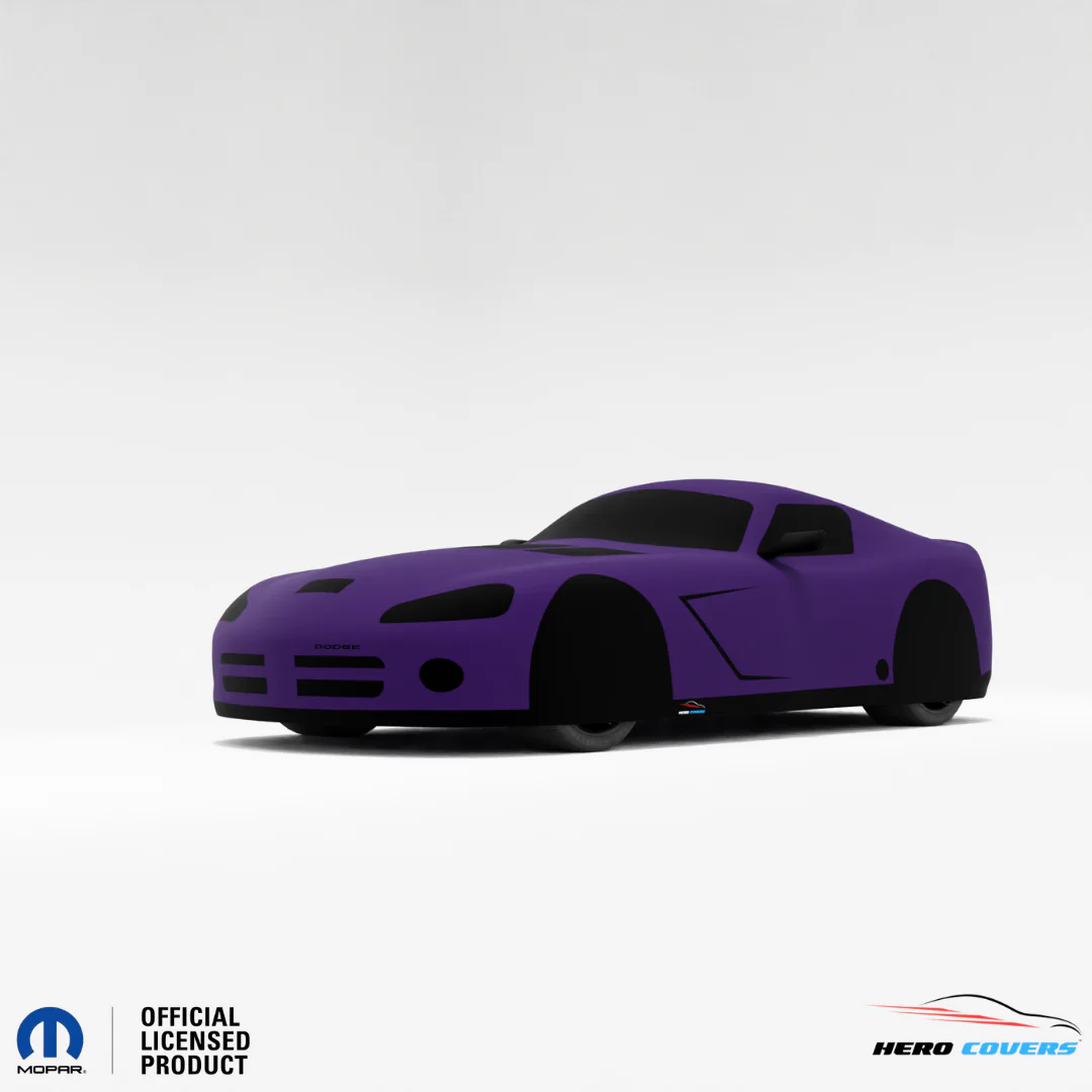Dodge Viper 3rd Gen (2003–2006) Car Cover: Indoor or Outdoor Use - HeroCovers - Image 49