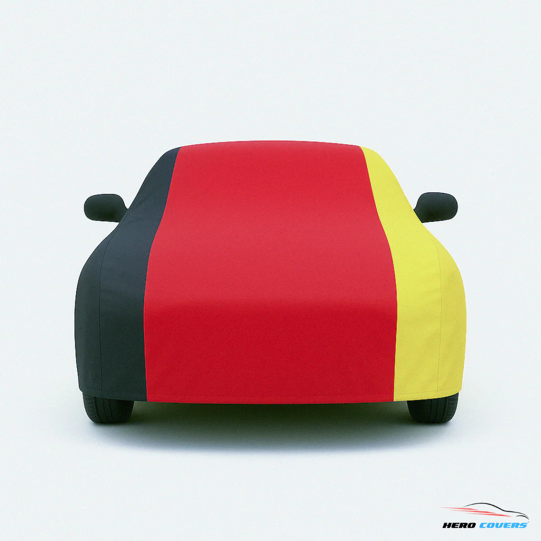 Germany Flag Design Car Cover | Premium Indoor or Outdoor Protection | HeroCovers - Image 5