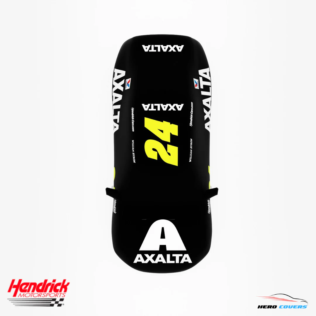 Officially Licensed Hendrick Motorsports Axalta Black Car Cover – Precision Fit & Ultimate Protection | HeroCovers - Image 4