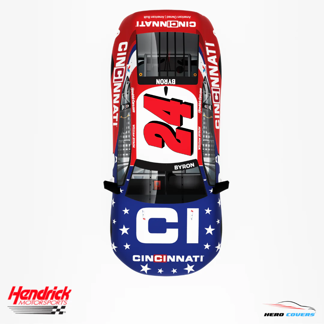 Officially Licensed Hendrick Motorsports Cincinnati Car Cover – Precision Fit & Ultimate Protection | HeroCovers - Image 4