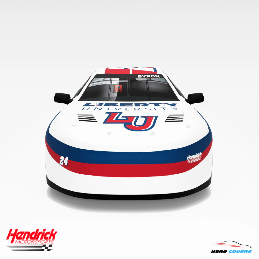 Officially Licensed Hendrick Motorsports Liberty University Car Cover – Precision Fit & Ultimate Protection | HeroCovers - Image 3