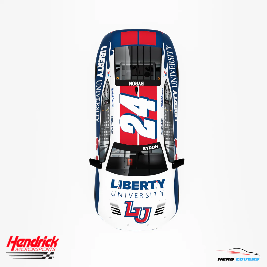 Officially Licensed Hendrick Motorsports Liberty University Car Cover – Precision Fit & Ultimate Protection | HeroCovers - Image 4
