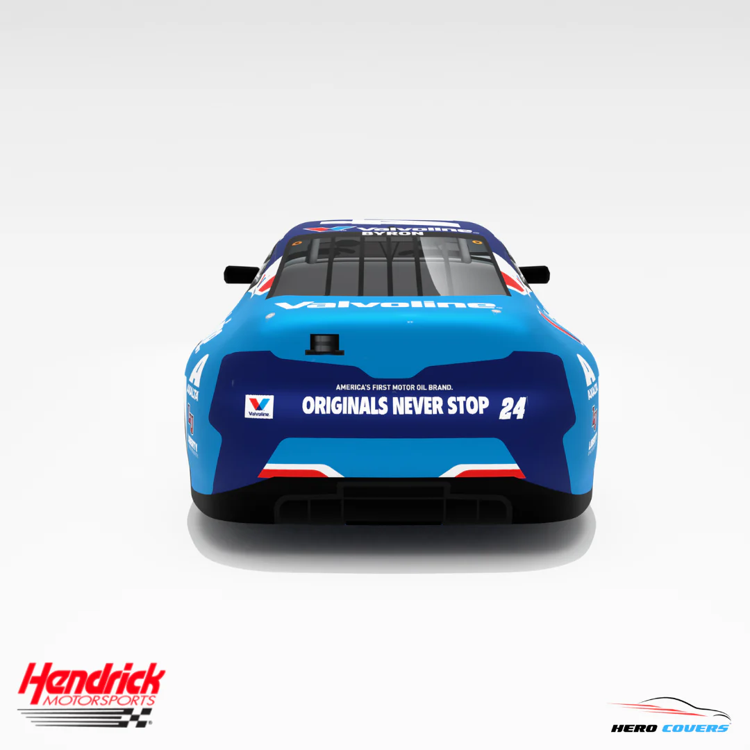 Officially Licensed Hendrick Motorsports No. 24 Valvoline Car Cover – Precision Fit & Ultimate Protection | HeroCovers - Image 6