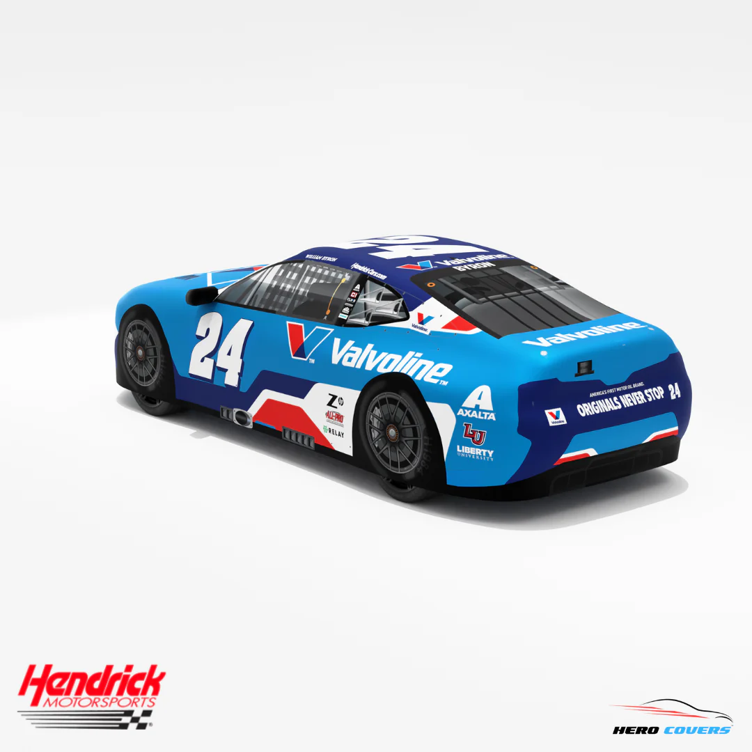 Officially Licensed Hendrick Motorsports No. 24 Valvoline Car Cover – Precision Fit & Ultimate Protection | HeroCovers - Image 7