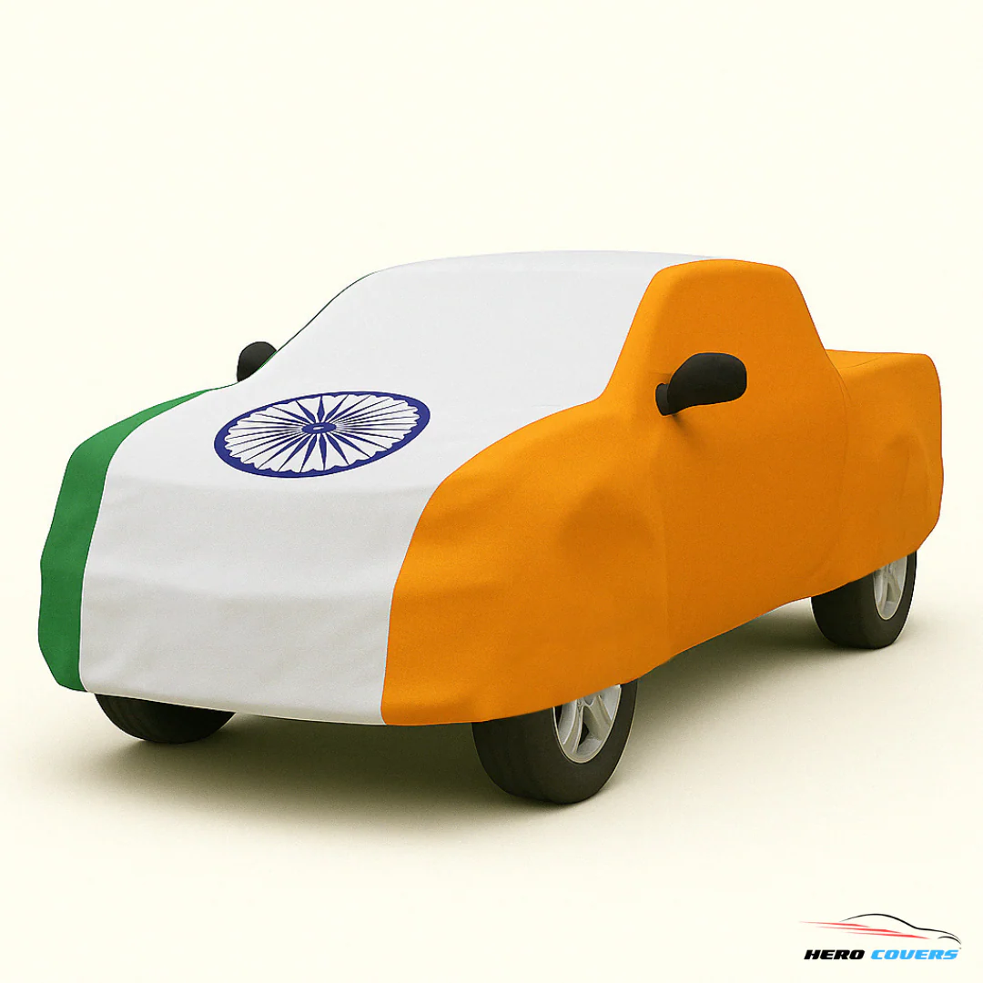 India Flag Design Car Cover | Premium Indoor or Outdoor Protection | HeroCovers - Image 4