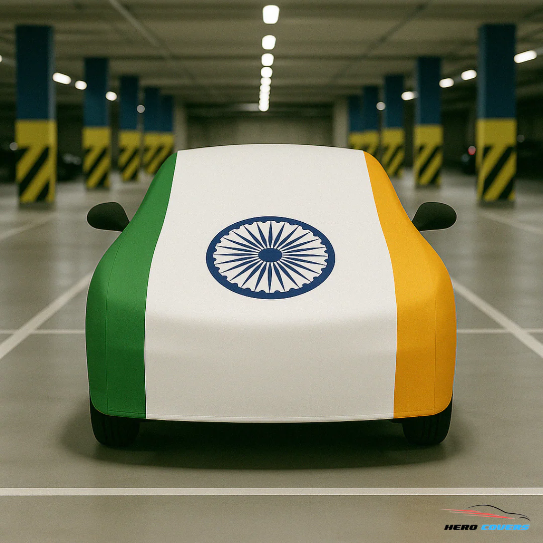 India Flag Design Car Cover | Premium Indoor or Outdoor Protection | HeroCovers - Image 5