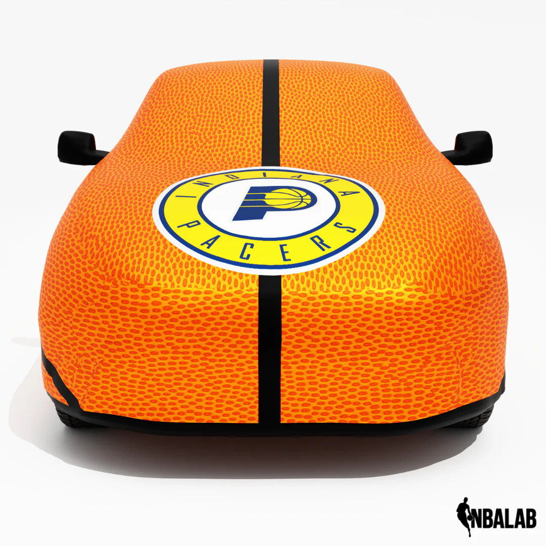 Officially Licensed Indiana Pacers Life Size Basketball Car Covers – Indoor & Outdoor | NBA Protection | HeroCovers - Image 4