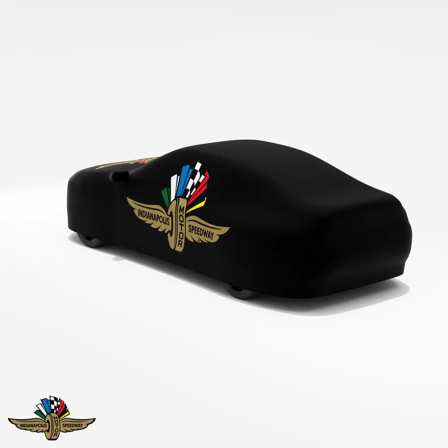 Indy500 Car Cover – Custom Black Cover with Enlarged Indy 500 Logo for Maximum Protection - Image 5