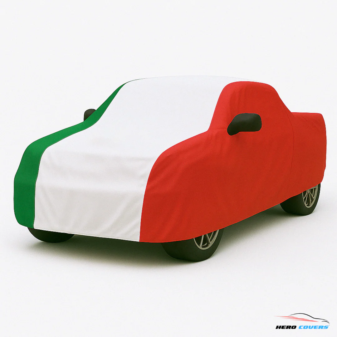 Italy Flag Design Car Cover | Premium Indoor or Outdoor Protection | HeroCovers - Image 4