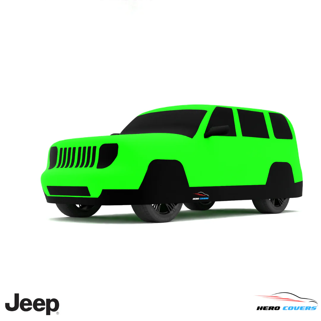 Jeep Cherokee 2002 Car Cover: Indoor or Outdoor Use - HeroCovers