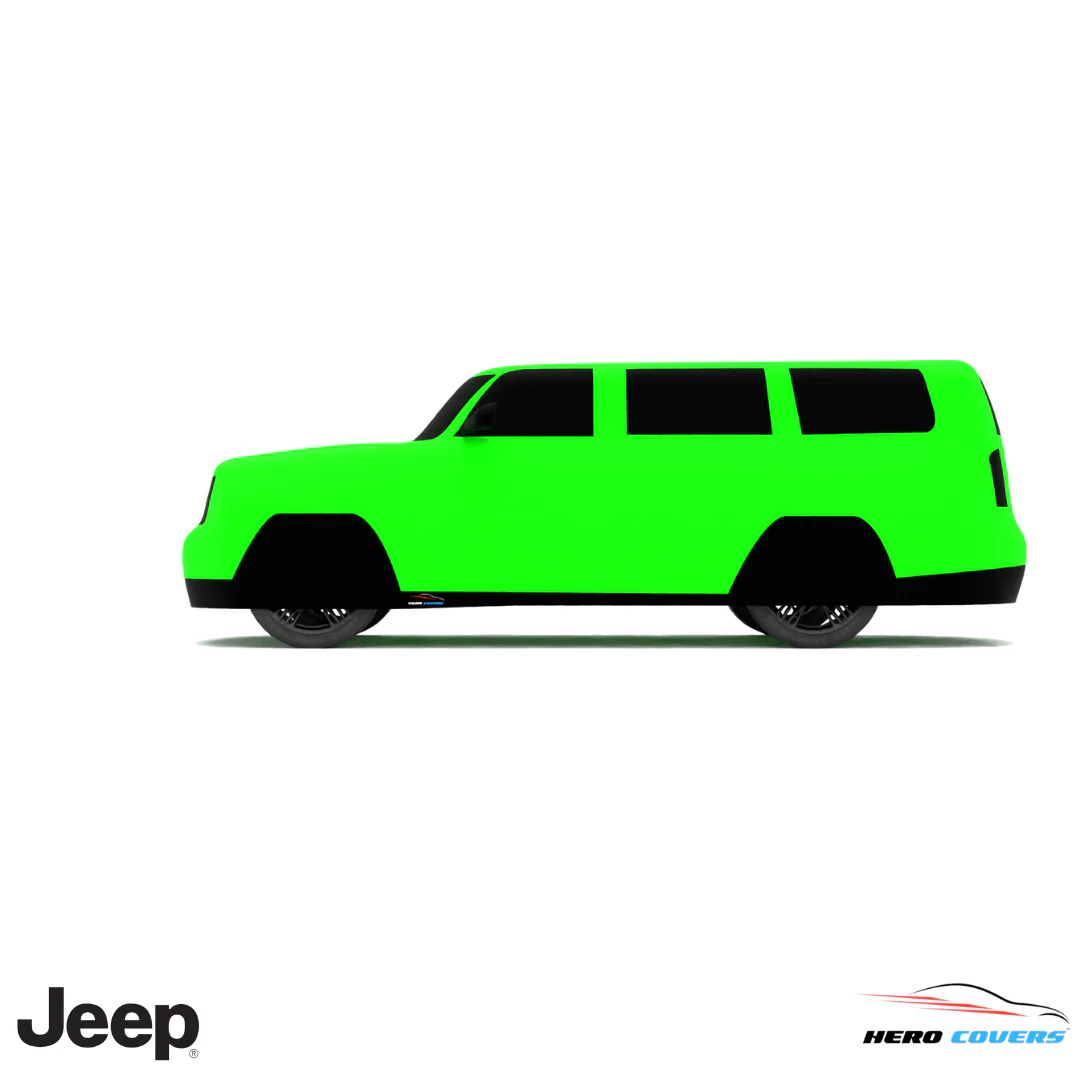Jeep Commander 2006 Car Cover: Indoor or Outdoor Use - HeroCovers - Image 23